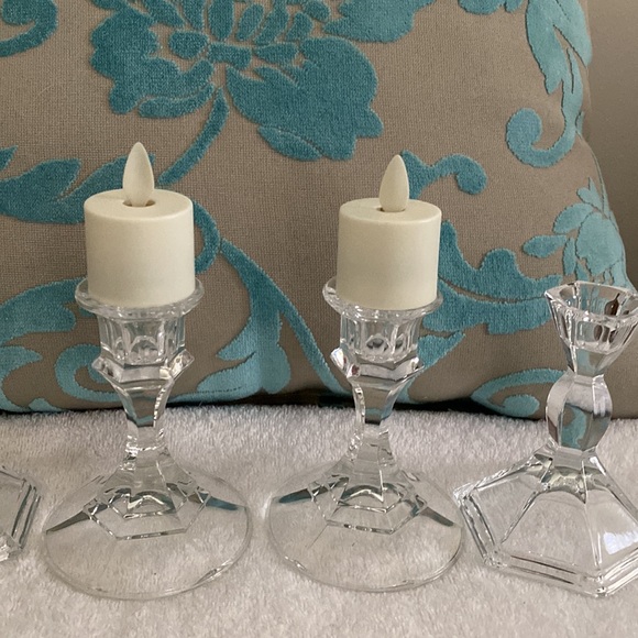 CRYSTAL CANDLE HOLDERS - Picture 9 of 12